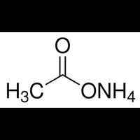 Ammoniumacetat, puriss p.a., für HPLC, > 99.0% (NT), Glasflasche, 50 g