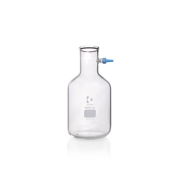 Duran Group Filtering flask, Duran, glass, 5000 ml, flask form, syn. hose con.