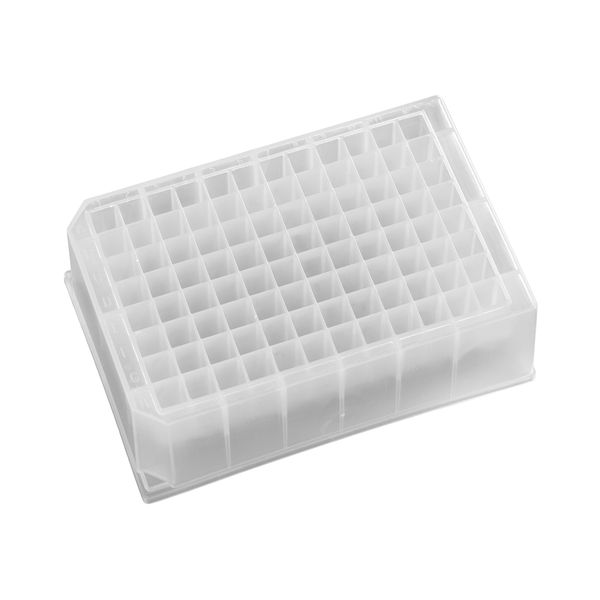 JG Finneran 96 Deep Square Well, 1ml/well, Polypropylene, DNase/RNase free, 10 x 5 pc/PAK