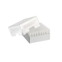 Product Image of Storage Box 9 x 9, for 81 tubes, height 76.2 mm, 3 inch, polypropylene, 2 pc/PAK