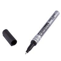 Product Image of Marker, permanent, Extra-Fine tip, 0,25mm, Silver Ink for plasticware