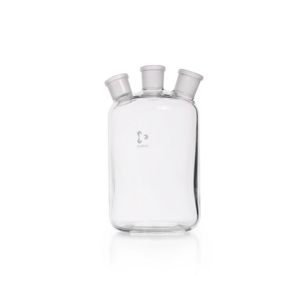 Duran Group Woulff'sche Flasche, Duran, Glas, 1000 ml, NS 24/29, mit 3 Hälsen, NS 24/29, mit 3 Hälsen