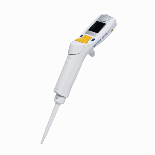 Eppendorf Xplorer plus, einkanalig, 5-100 μL, gelb für Pipettenspitzen 200 μL