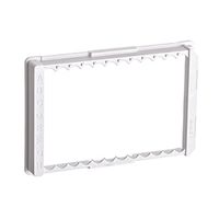 Product Image of PS holding frame, white, 128/86 mm, 400 pc/PAK