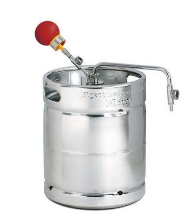 Merck Withdrawal system for solvents with manual pressure build-up for 10L/30L SS barrels
