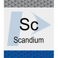 Product Image of Scandium (Sc) Pure Plus Single-Element Standard, 10 µg/mL, 2% HNO3, 125 mL