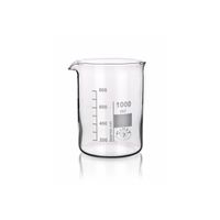 Product Image of Beaker 400 ml, low, with spout, Borosilikat glass 3.3, graduated