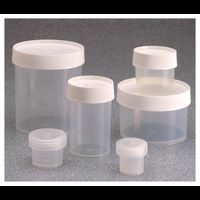 Wide-mouth jar, PPCO, 15 ml autoclavable, w. PP-screw closure, 12 pc/PAK