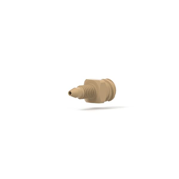 Upchurch Scientific Luer Adapter, PEEK, Buchse Luer zu 10-32 Stecker, 1 St/Pkg