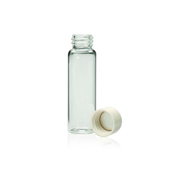 DWK Wheaton 6 ml ampoule vials, clear, with screw cap, UF resin, 13-425 with foil insert, packed separately, 1000 pc/PAK