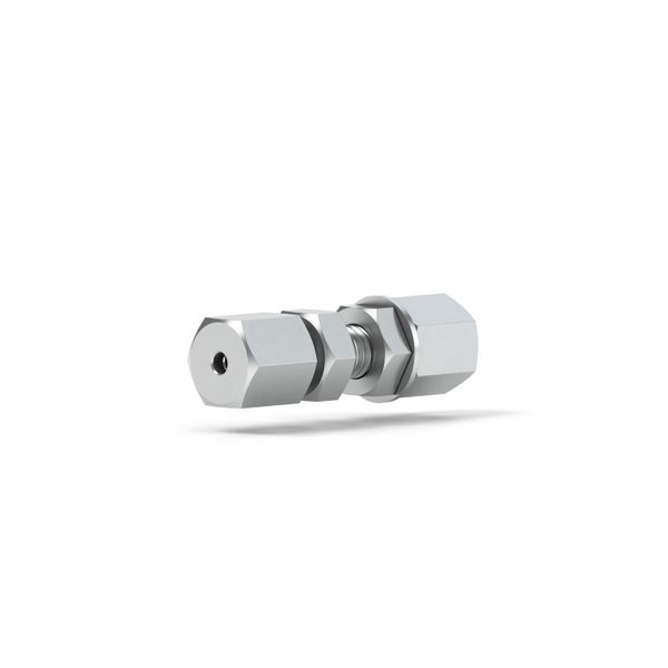 Upchurch Scientific Stainless Steel Bulkhead Union Assembly ZDV .050 thru hole, 1pc/PAK