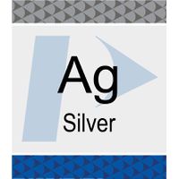 Product Image of Silver (Ag) Pure Plus Single-Element Standard, 1,000 µg/L, 2% HNO3, 125 mL