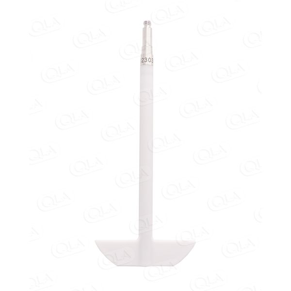 QLA Spin ON/OFF Paddle for Erweka, Solid Molded Fluoropolymer, One Piece Design, Serialized