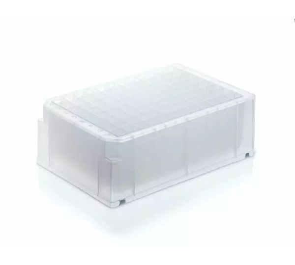 Brand GmbH & Co. KG 96 deep well plate, PP, 2.2 ml, V-bottom, square, CERTIFIED LIFE SCIENCE QUALITY, suitable for KingFisher, 50 pc/PAK