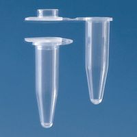 Product Image of Single tubes PCR, PP, 0,5 ml, BIO-CERT PCR-Q, transparent, withWith attached, flat cap, 1000 pc/PAK