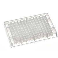 Product Image of 98 Deep Well Microplate, PP, certified, height 14, 7mm, U-shape, 7mm diameter, 270 µl, 10/pck, uncoated, non-sterile