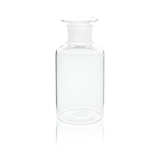 DWK Wheaton Reagent bottle, clear glass, 2000ml, narrow neck, stopper size 60/46, 135 x 260 mm, 6 pc/PAK