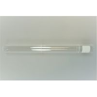 Product Image of Reduktase-Test-Röhrchen, 165x16x0,9mm, Sodaglas, glatter Rand, mit weißem Mattschild und weißer Ringmarke bei 11 u. 21 ml, 100Stk/Pkg