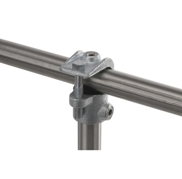 Bochem 90° Aufsteckverbinder f. 2 Rohre, 1 Seite offen, d=26,9mm