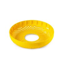 Product Image of DURAN® Silicone Bottle Base Protector for the 20L Metal Dolly. Yellow