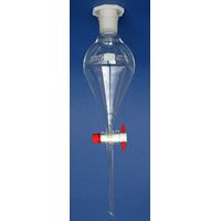 Product Image of Seperating funnel conical with graduation, Duran®, PTFE plug, 1000 ml