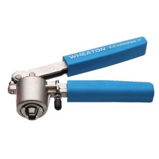 DWK Wheaton E-Z Crimper, for applying 8 mm aluminum Caps to Bottles/vials with rolled rim