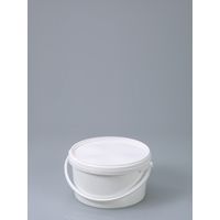 Product Image of Packaging bucket, PP white, 3 l, w/ closure, old No. 2327-03