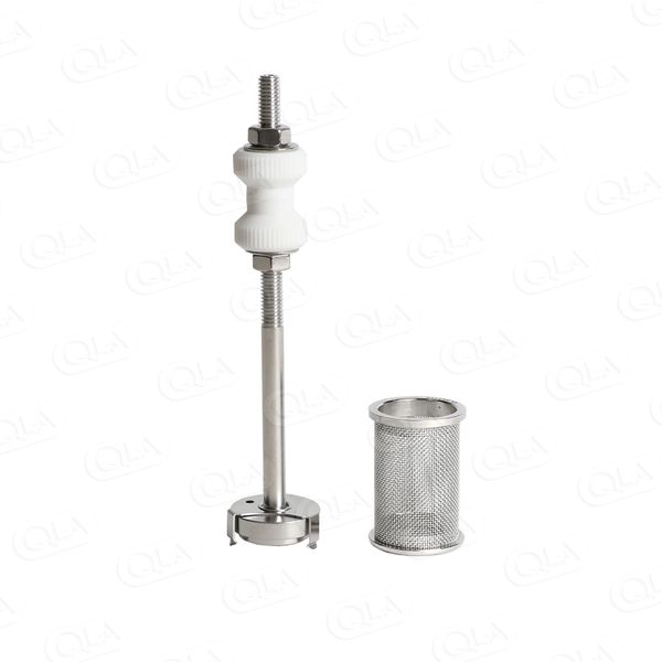 QLA Stationary Basket Assembly with Basket Shaft and 40 Mesh Basket, 316 SS