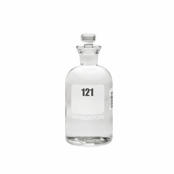 DWK Wheaton BOD bottle, 300ml, ''Robotic'' stopper, numbered from 121-144, 69 x 165 mm, 24 pc/PAK