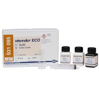 Product Image of Visocolor ECO Testbesteck Sulfit für 60 Bestimmungen, Sulfit 1 Tropfen = 1mg/l SO3
