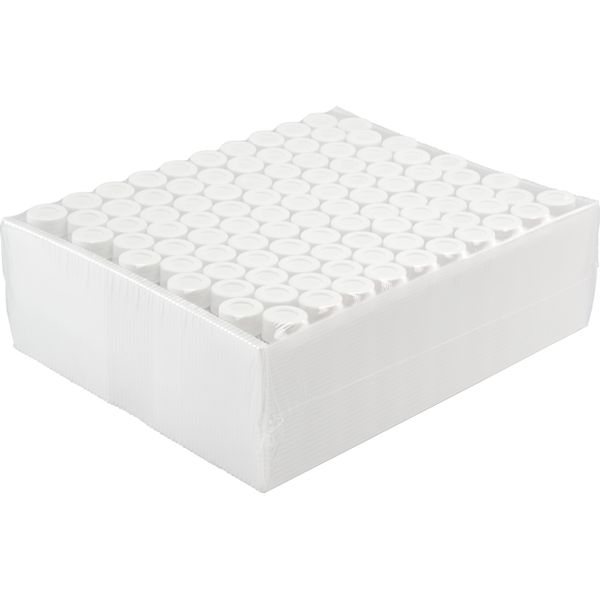Macherey-Nagel Vorverschl. Fl. 702021: 20mL Gewindefl. N24, verschraubt mit 702073: N24 PP Schraubkappe, 100/PAK