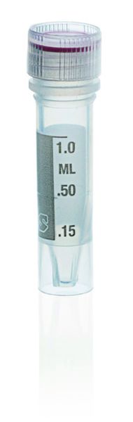 Brand GmbH & Co. KG Reaktionsgefäße, PP, 1,5 ml, steril, transparent, mit Schraubverschluss, mit Standring, graduiert, BIO-CERT PCR-Q, 500 St/Pkg