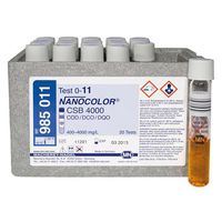 Product Image of Rundküvettentest NANOCOLOR CSB 4000, mit Barcode Pg. à 20 Bestimmungen