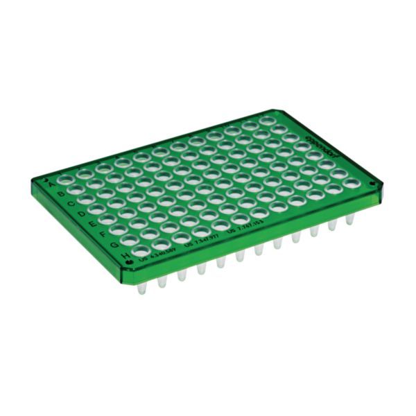 Eppendorf PCR Plate 96, semi-skirted, grün (VE=25 St.)