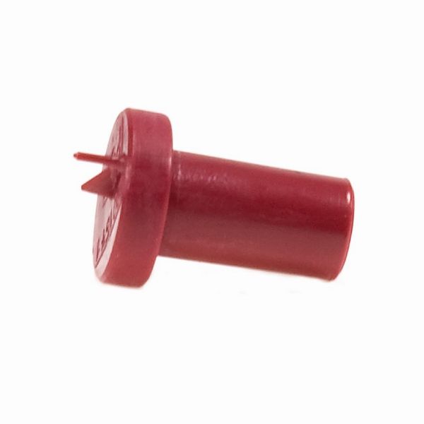 Microsolv Flanschscheibe mit 0,8 mm Polymer Pin, für PEEK-Schläuche, für Flansch-Tool Flangy, 5 pc/PAK