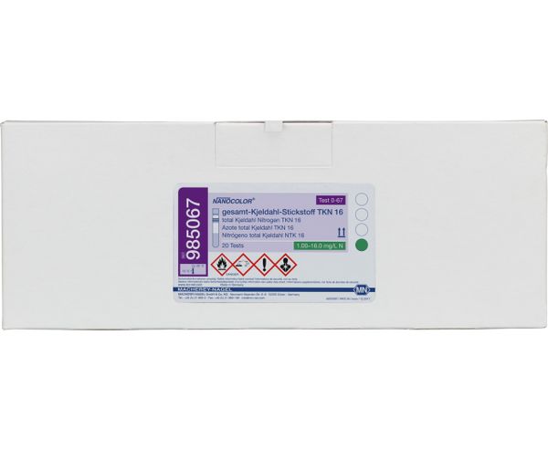 Macherey-Nagel NANOCOLOR total Kjeldahl nitrogen TKN 16, 20 determinations
