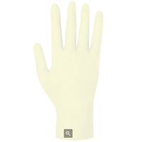 Product Image of Gentle Skin® compact + Latex Untersuchungshandschuh 24cm, Einmalhandschuh, puderfrei, unsteril, Größe L, 0,08 mm dick, 100 St/Pkg