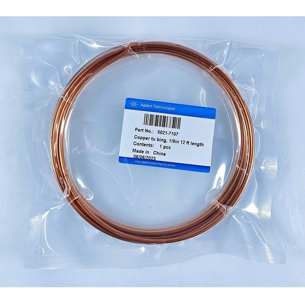 Agilent Technologies Leerrohr, Kupfer, 1/8 Zoll AD
