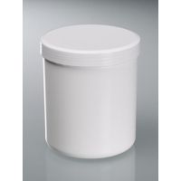 Product Image of Screw cap tube, PP white, 1000 ml, ØxH 102x129 mm