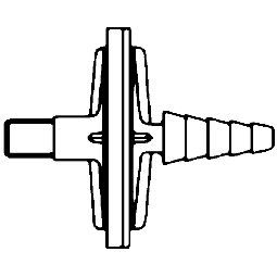Millipore Spritzenvorsatzfilter, Millex FG, PTFE, 50 mm, 0,20 μm, HB/NPTM, 10 St/Pkg