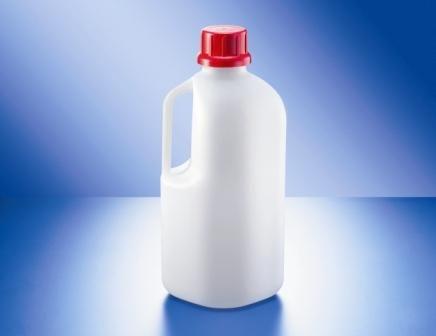 Kautex UN-Chemikalien-Enghalsflasche 2500 ml, SafeGrip, natur, 25 St/Pkg, alte Nr.: KA31085405