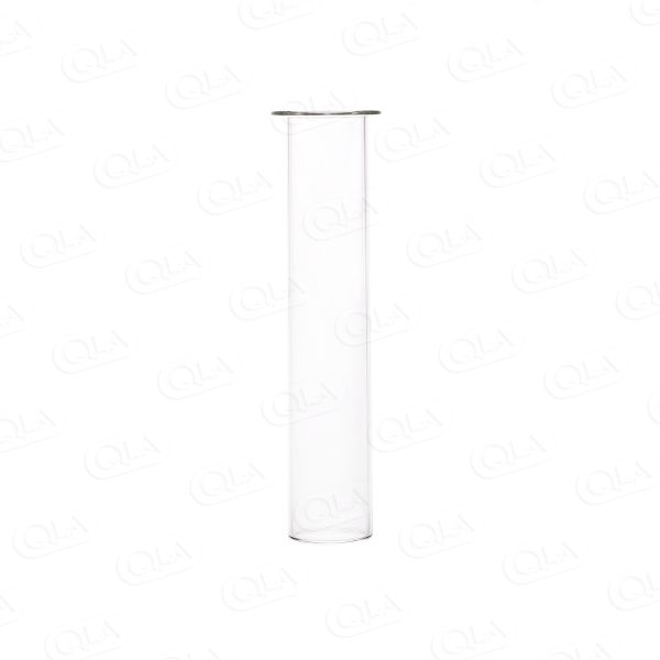 QLA 100mL Clear Outer Glass with Flat Bottom for Agilent/VanKel APP 3 Biodissolution
