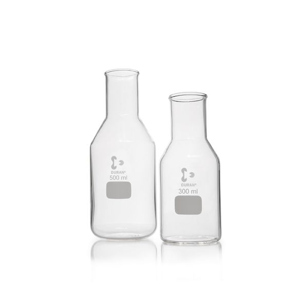 Duran Group DURAN Nährbodenflasche, mit Bördelrand, 300 ml, 10 St/Pkg