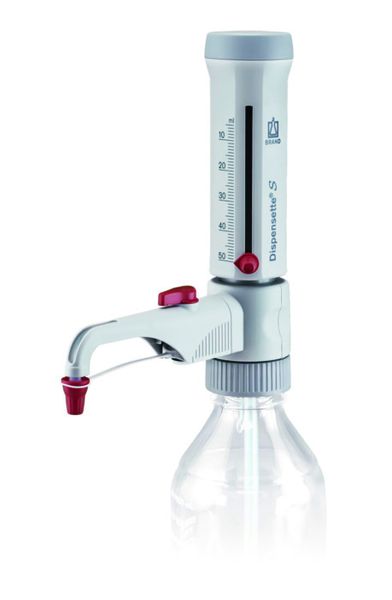 Brand GmbH & Co. KG Dispensette S, Analog, DE-M, 5 - 50 ml, with recirculation valve