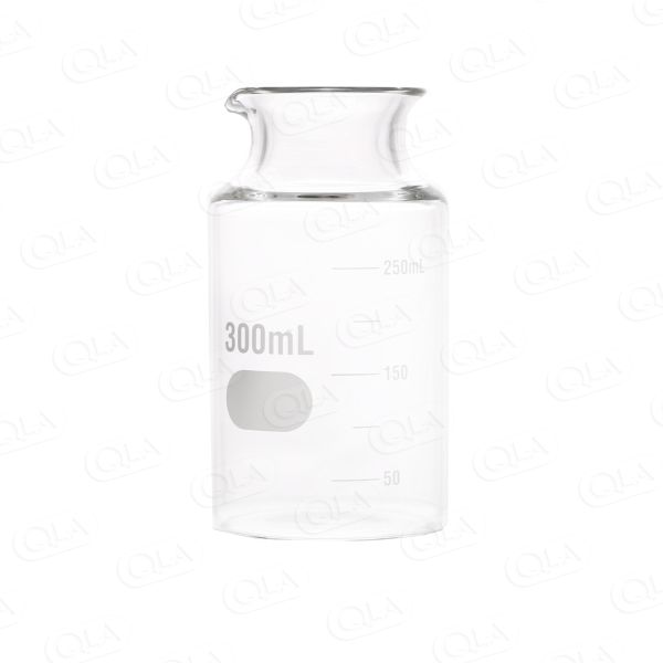 QLA 300mL Glass Fleaker, Graduated