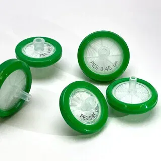Hahnemühle Spritzenvorsatzfilter, PES, steril, 0,45 μm, 25 mm, Auslass Male LuerSlip, 50 St/Pkg