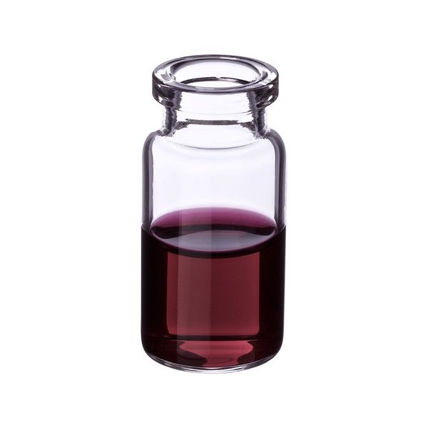Microsolv Headspace Vial clear, 10 ml, Crimp Top 20 mm, Agilent Style, Flat Bottom, 100 pc/PAK
