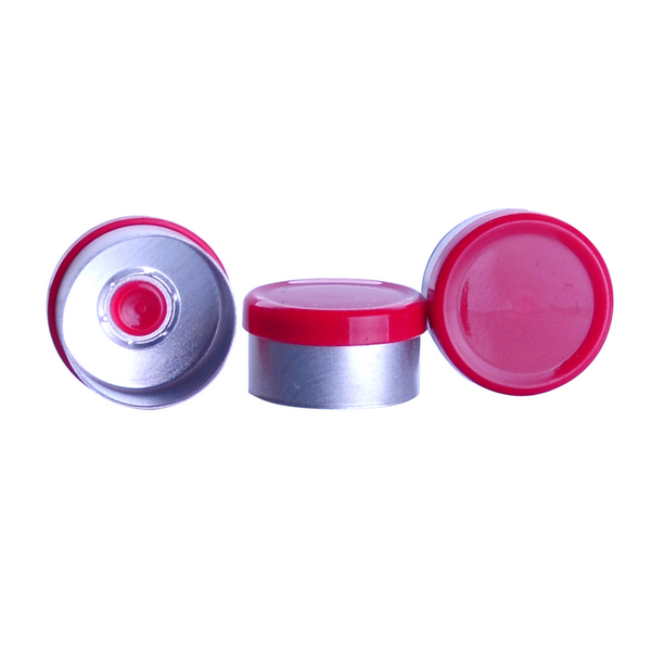 DWK Wheaton WHEATON COMPLETEPAK 13 mm Sterile Red Flip-Off Seal, 285 pc/PAK