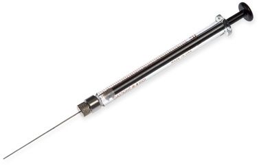 Hamilton 1 ml, Modell 1001 RN-L Spritze, 22 Gauge, 51 mm, point style 3, max. Druck 200 psig (13.8 bar), max. Temperatur 115°C / 239°F