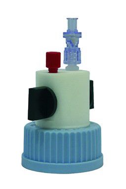 A.I.T. France Smart Healthy Cap V1 GL45 1 outlet (1/8 inch) with shut-off + 1 air valve